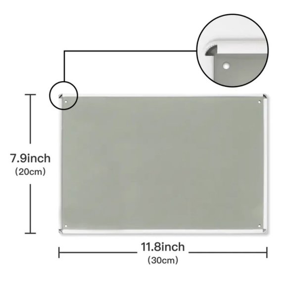 AREA 51 No Tresspassing Warning Sign Halloween Tin Wall Decor 12"x8" ๐๐ฝ๐ธ - Picture 6 of 7